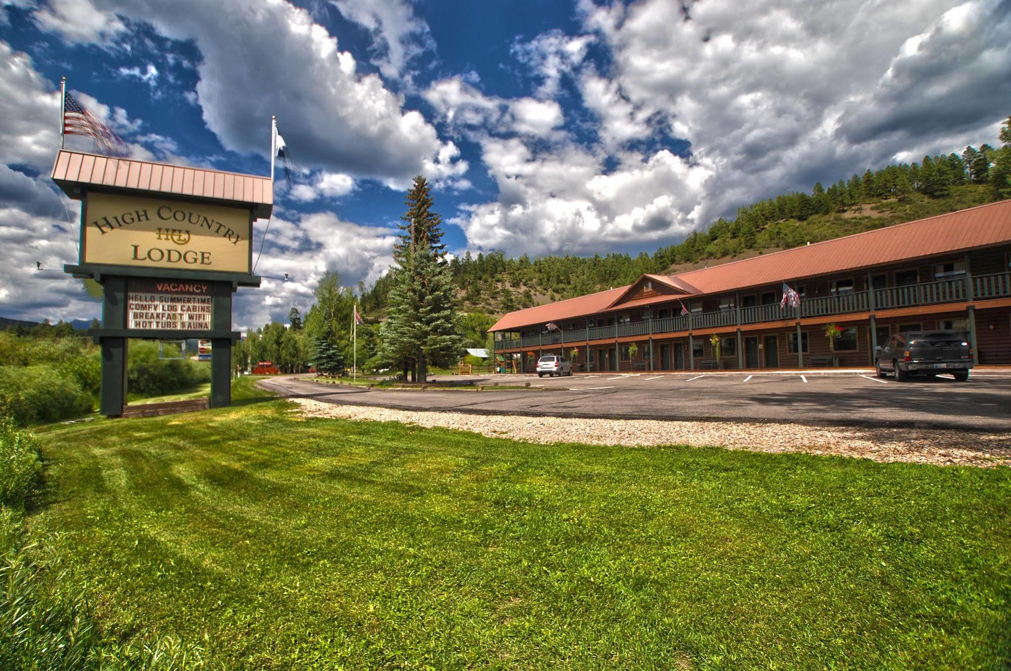 High Country Lodge And Cabins Pagosa Springs Eksteriør billede